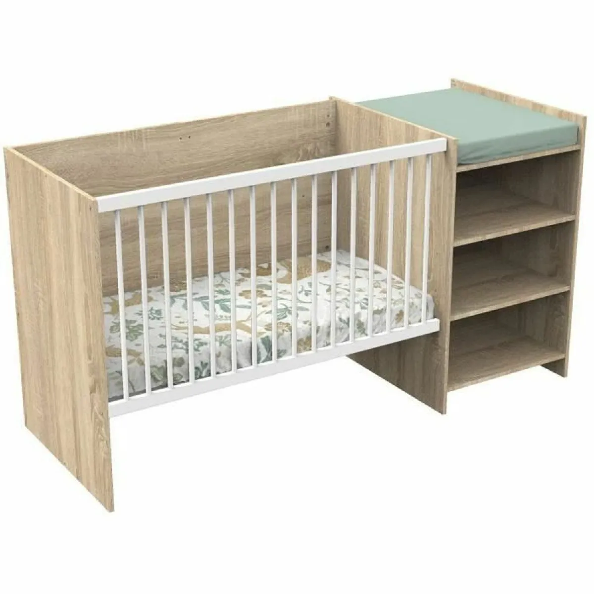 Baby Price baby_price Lit Combiné Évolutif