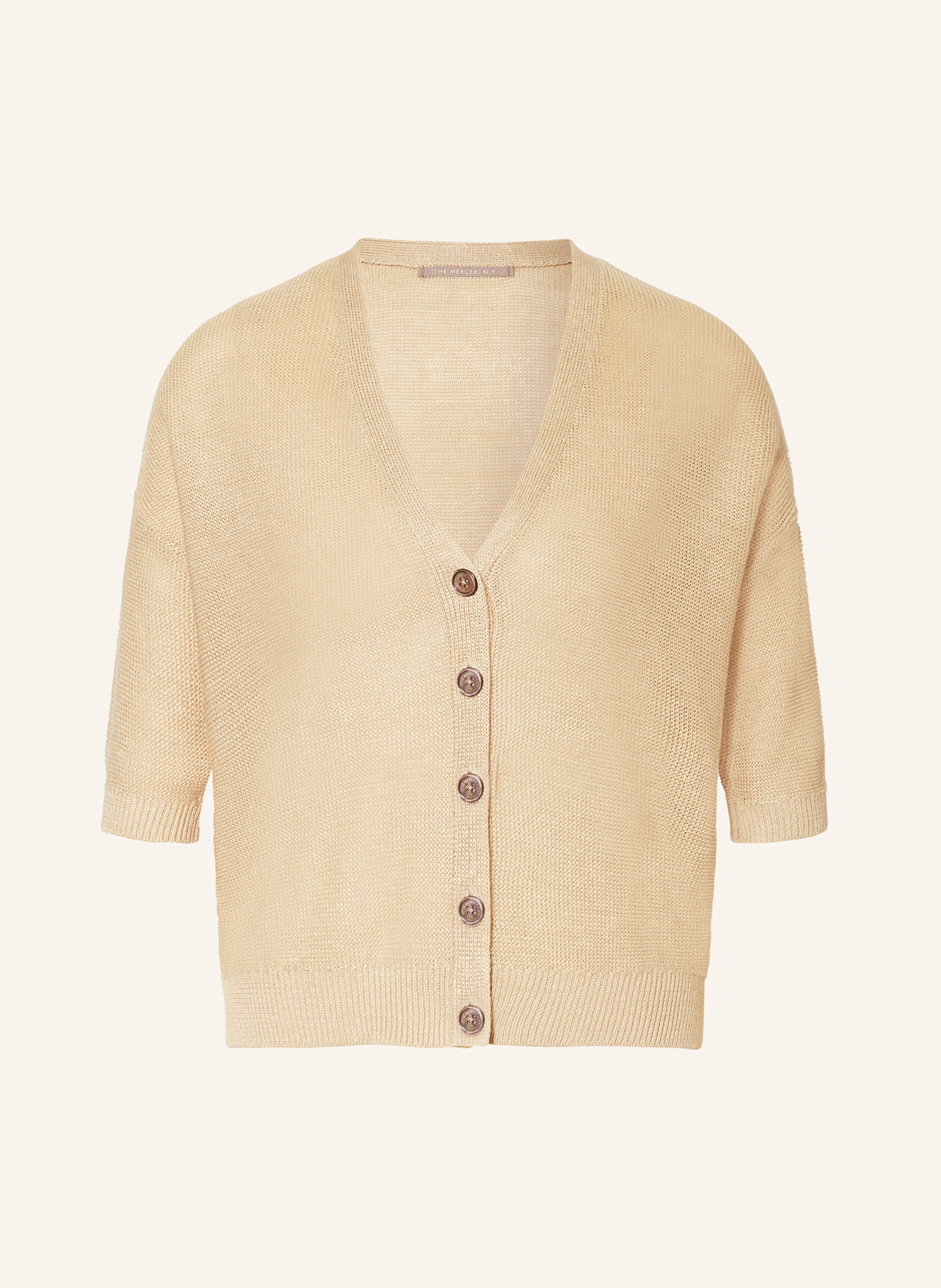(THE MERCER) N.Y. Strickjacke aus Leinen