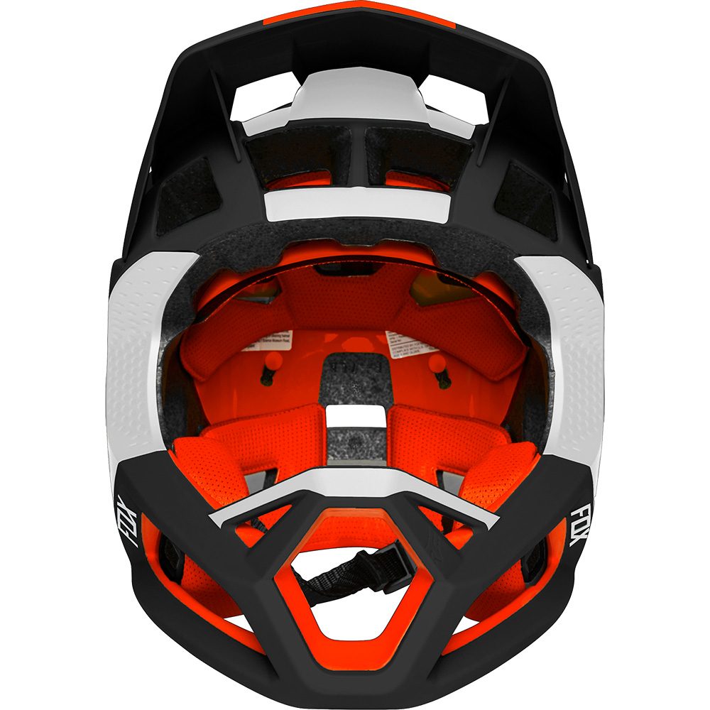 FOX Proframe Blocked Fullface Helm mattschwarz