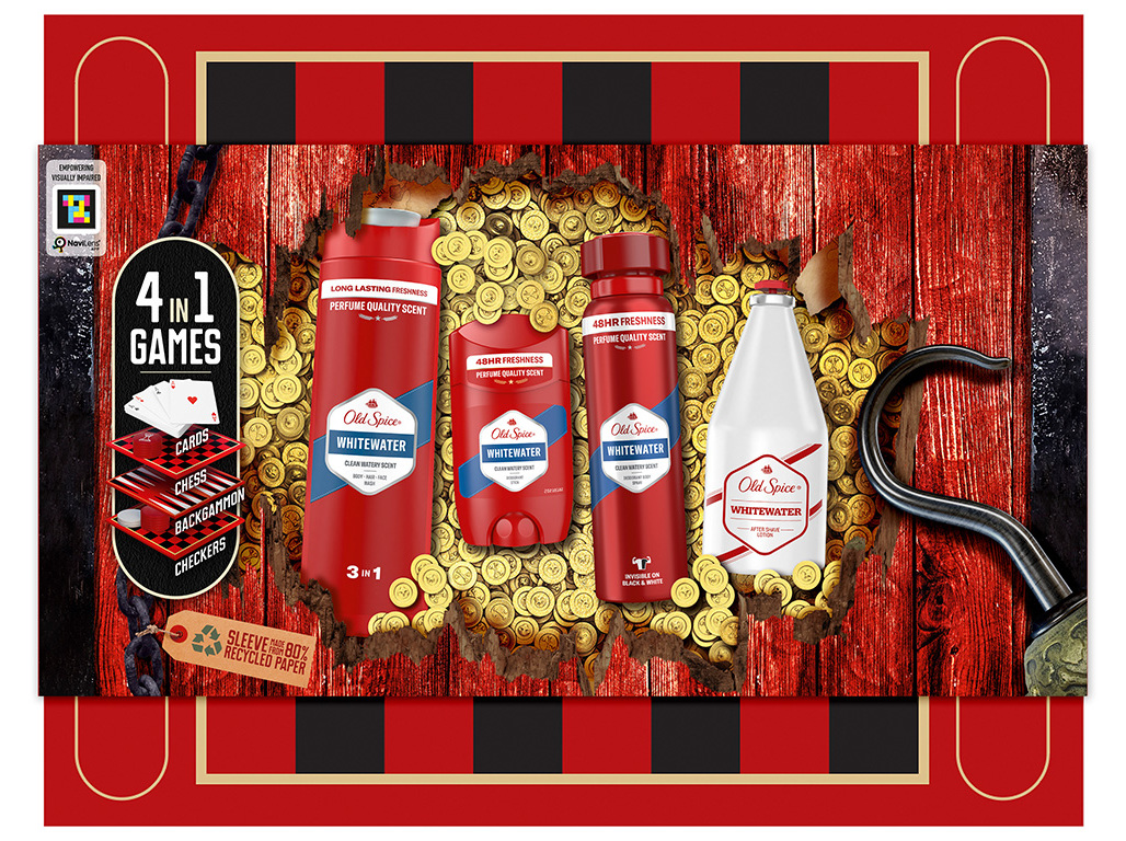 CONJUNTO OLD SPICE STICK SPRAY GEL AS  4 JOG