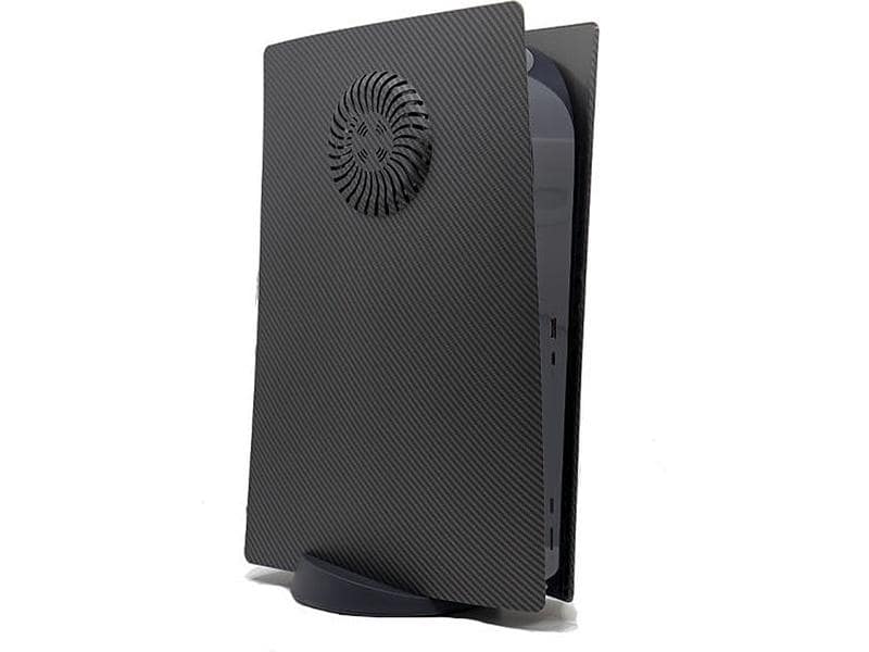 Rocket Games Plates RGB Carbon Digital-Edition Stylische Seitenplatten mit RGB-Beleuchtung für Playstation 5