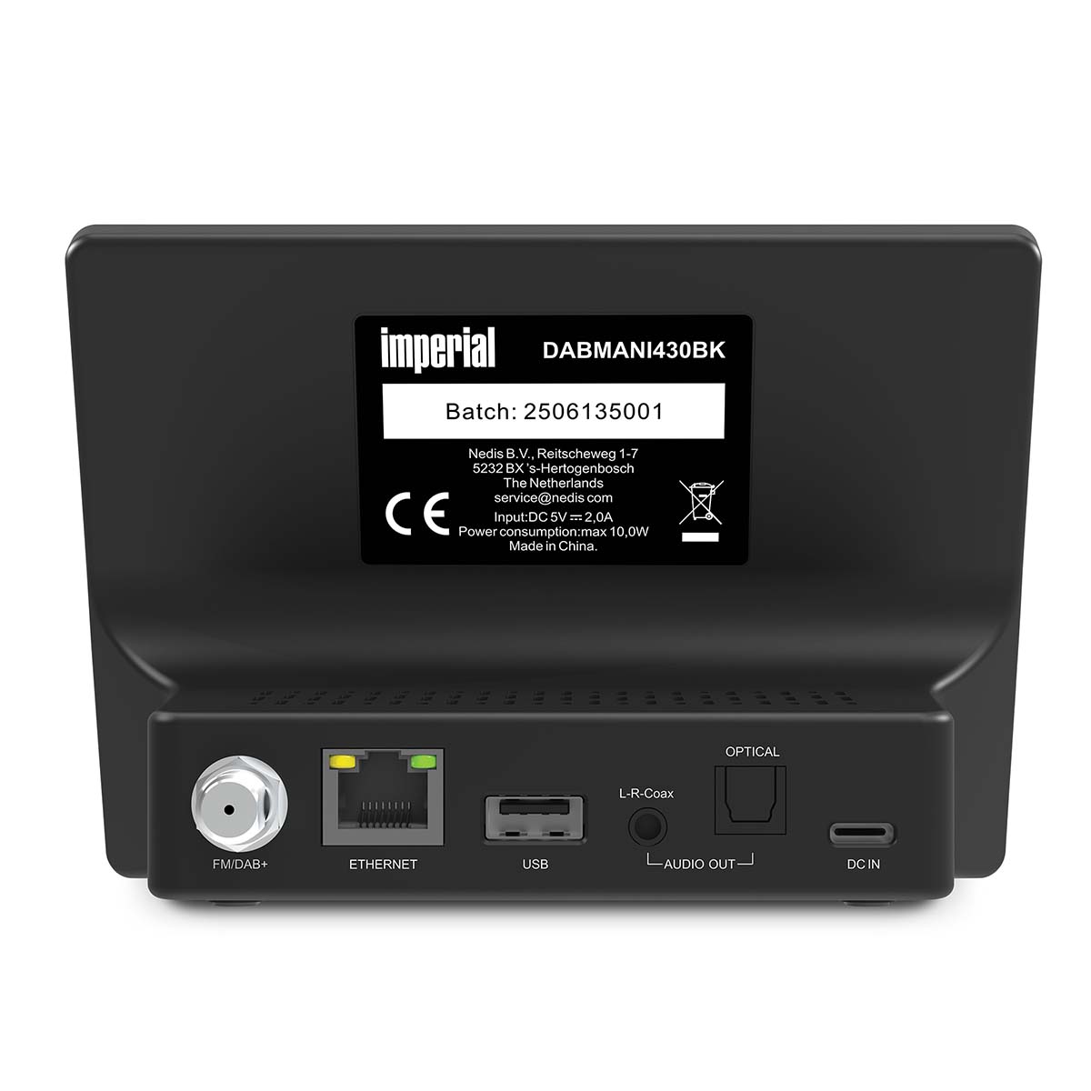 Imperial DABMANI430BK DAB+/FM Internetradio - Black