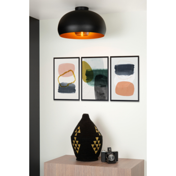 Lucide SHARAN plafonnière Ø38cm Zwart