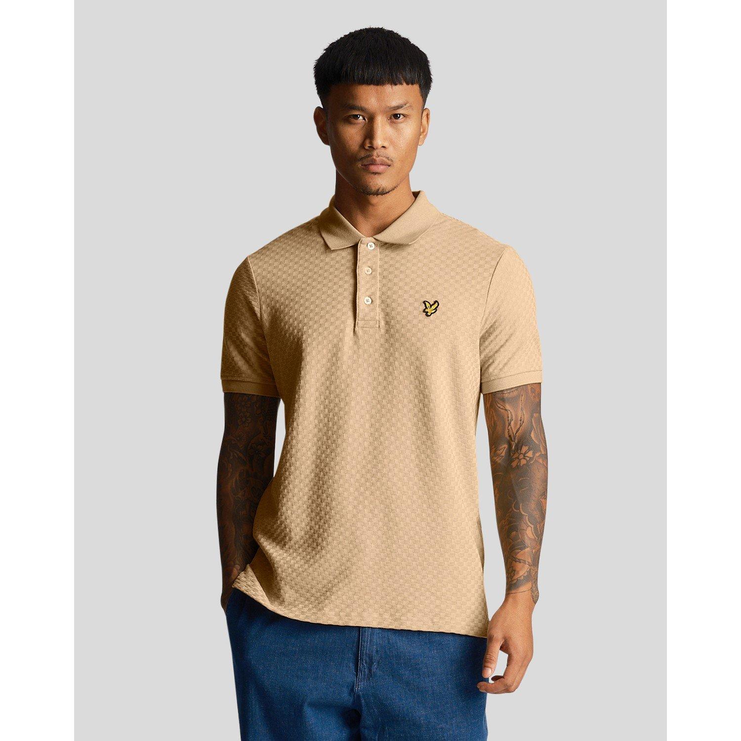 Lyle and Scott Grid Polo Sn99