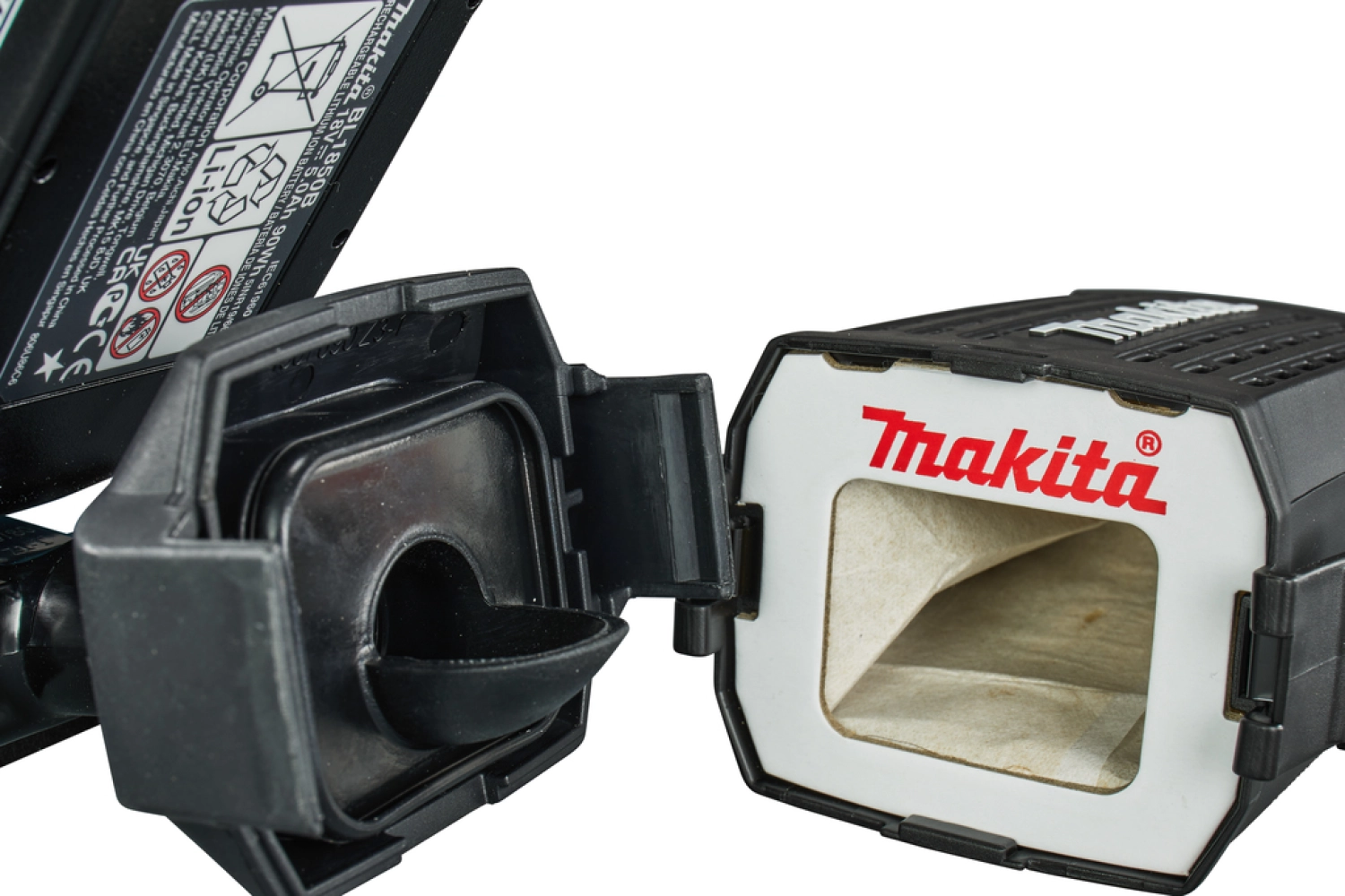 Makita DBO481RTJ LXT 18V Li-ion Accu vlakschuurmachine set (2x 5,0Ah) in Mbox - 114x140 mm