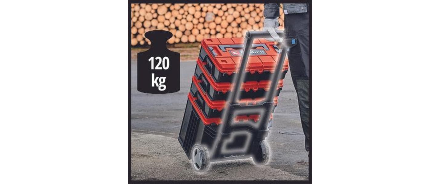 Systemkoffer E-Case Tower<br>Werkzeugkiste