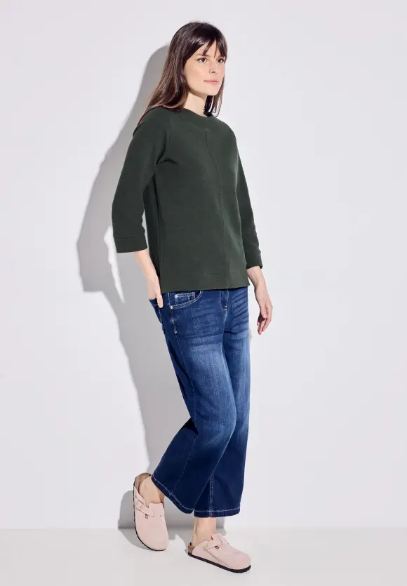 Struktur Sweatshirt - strong khaki