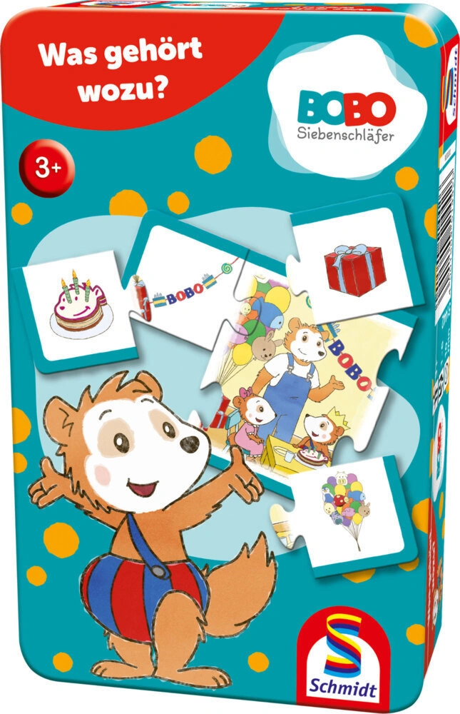 Bobo Siebenschläfer, Was gehört wozu? (Kartenspiel)