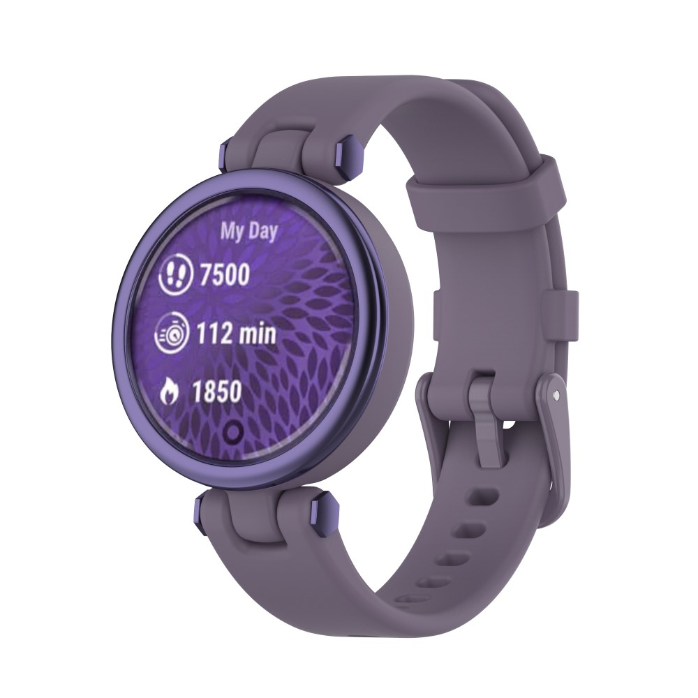 (Gr. XS) Garmin Lily Ersatz Silikon Sport Armband (Gelenkumfang: 132 - 203mm) - Violett