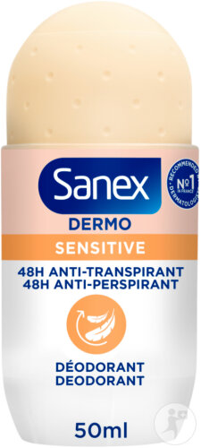 Sanex Dermo Déodorant Anti-Transpirant Peaux Sensibles Bille 50ml