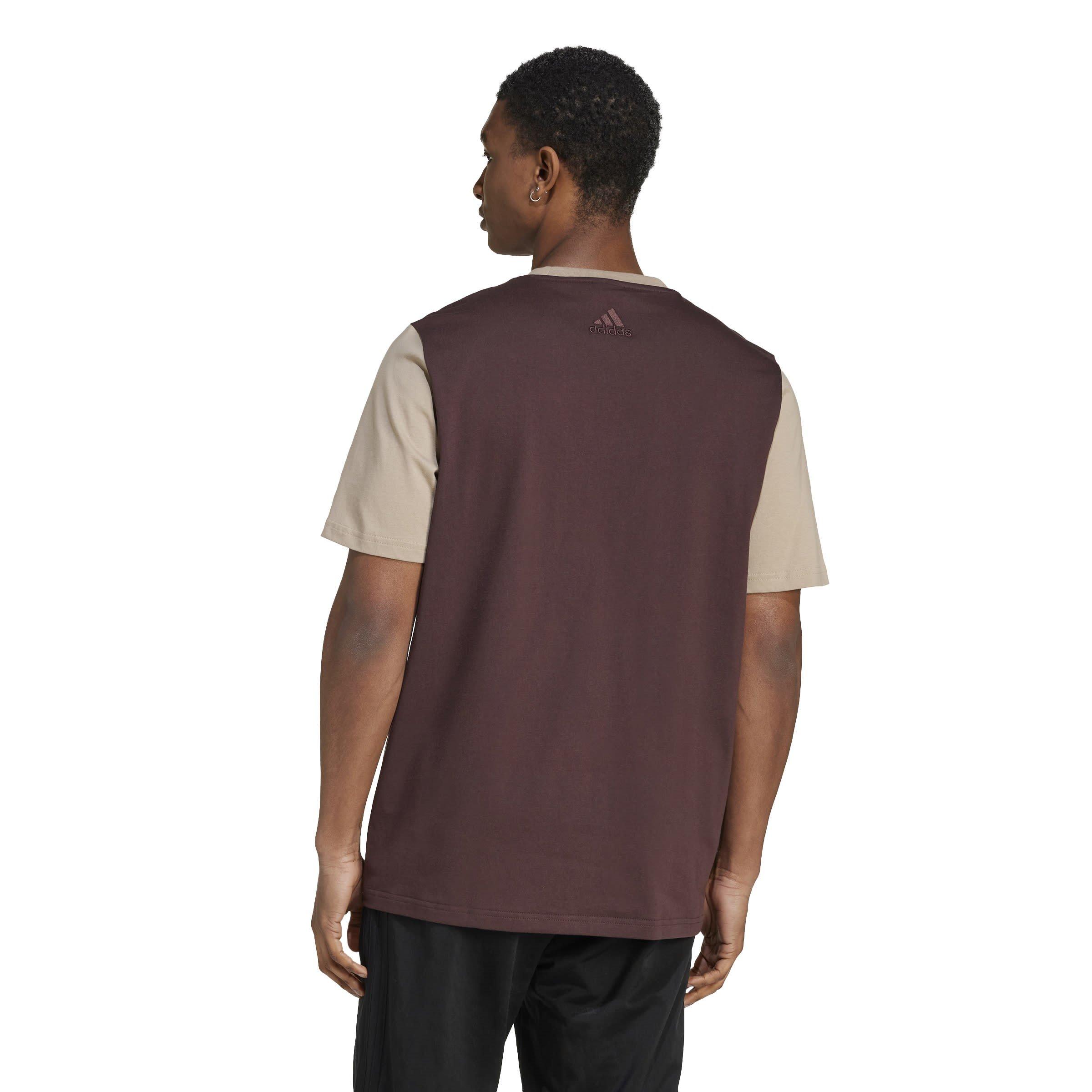 adidas Essentials Single Jersey Big Logo T Shirt Adults