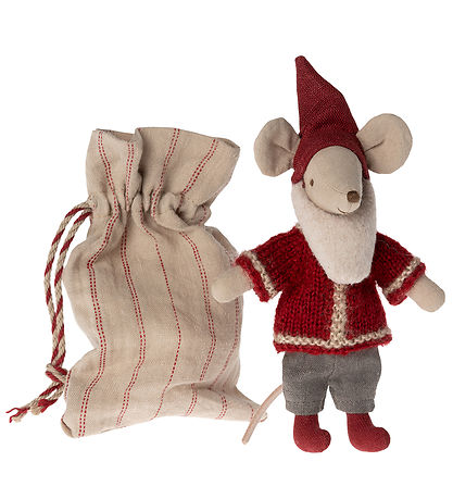 Maileg Maus - Großer Bruder - Weihnachtsmann I Lebkuchenhaus