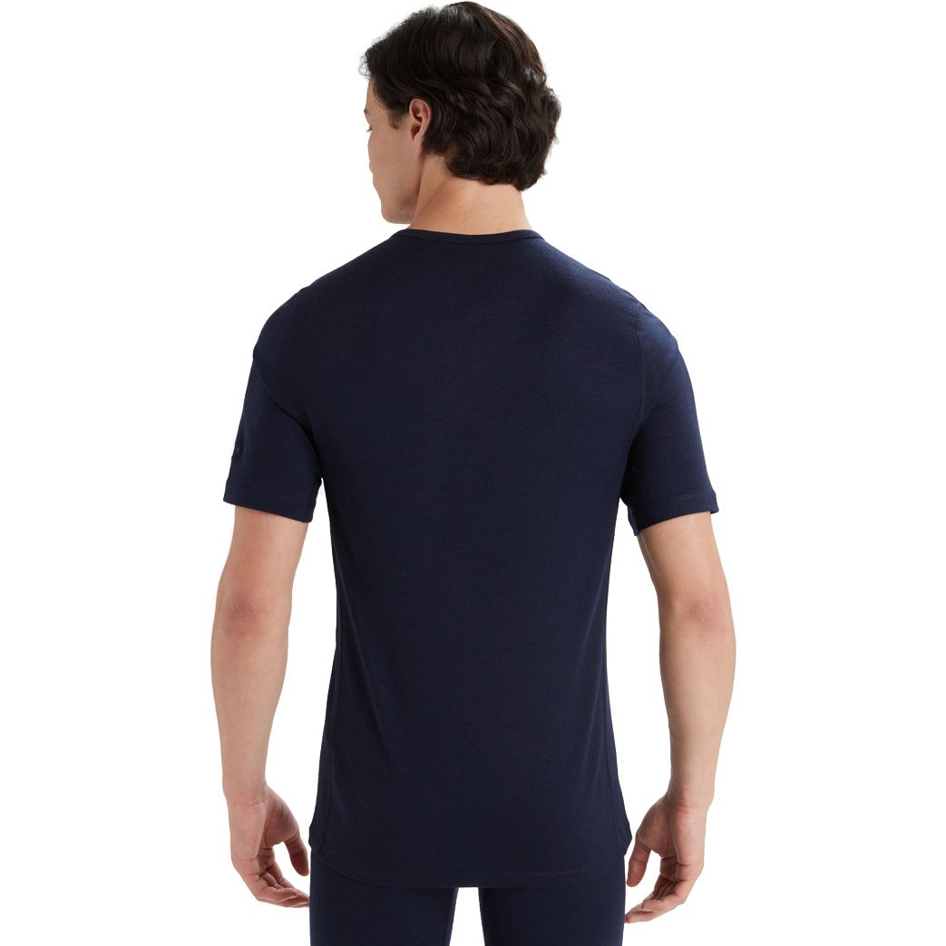 Icebreaker 200 Oasis Crewe Unterhemd Herren midnight navy