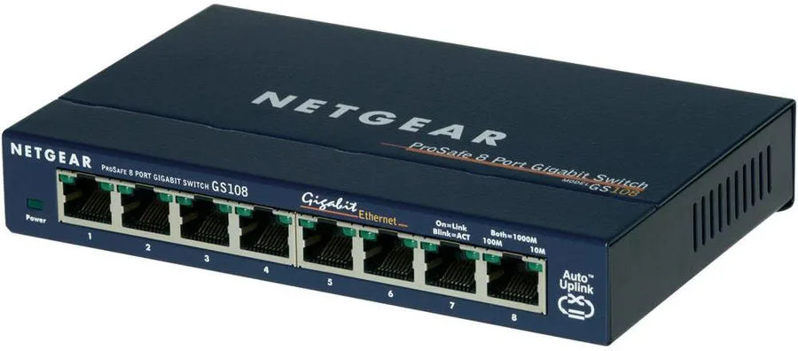 Netgear GS108 Switch Ethernet