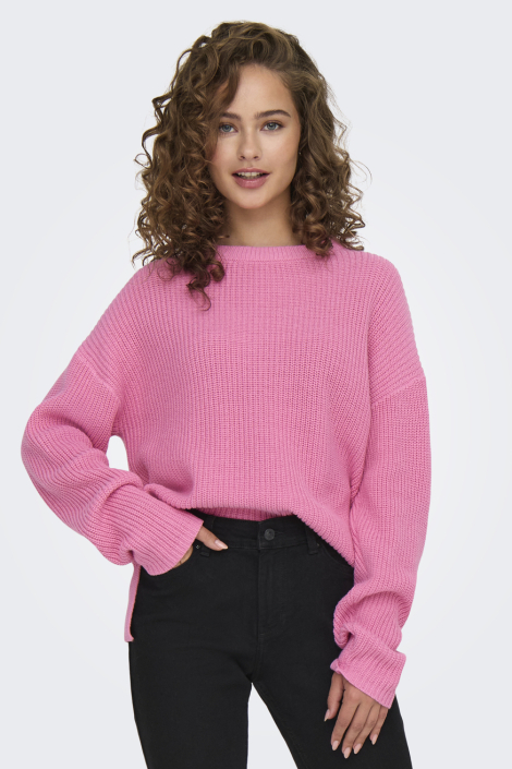 Only roze dames trui