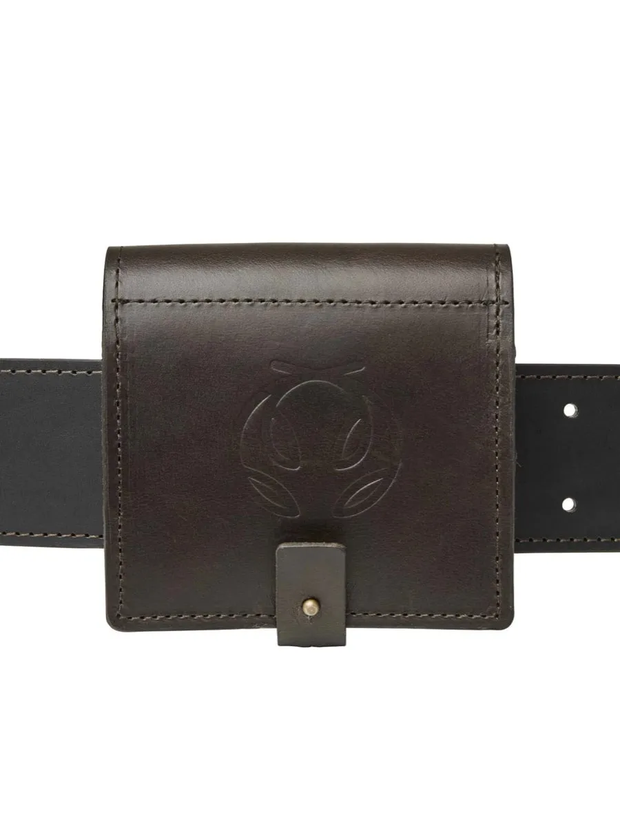 Chevalier Aim Leather Cartridge Case Leather Brown