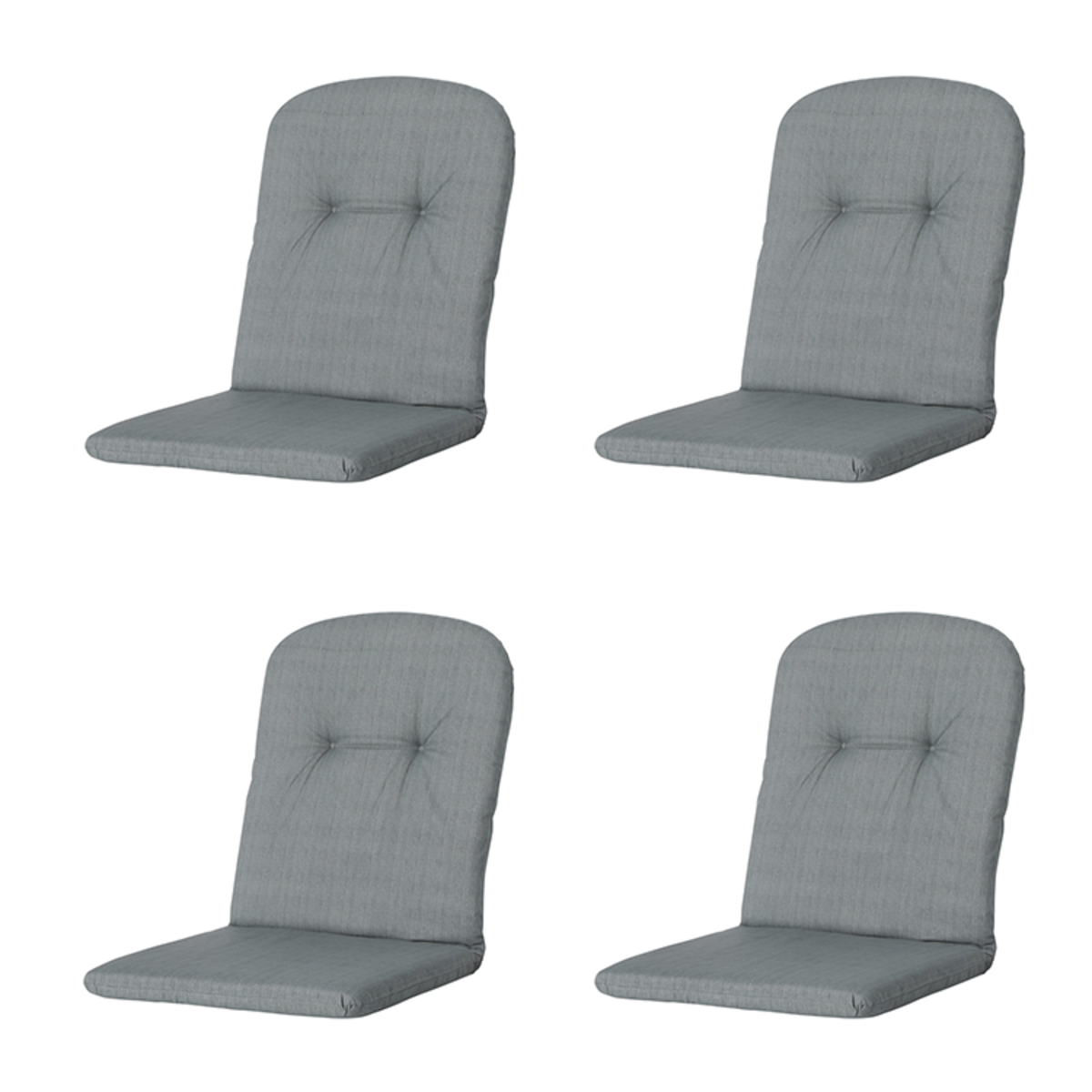 Madison Basic  Kuipstoelkussen - Set van 4