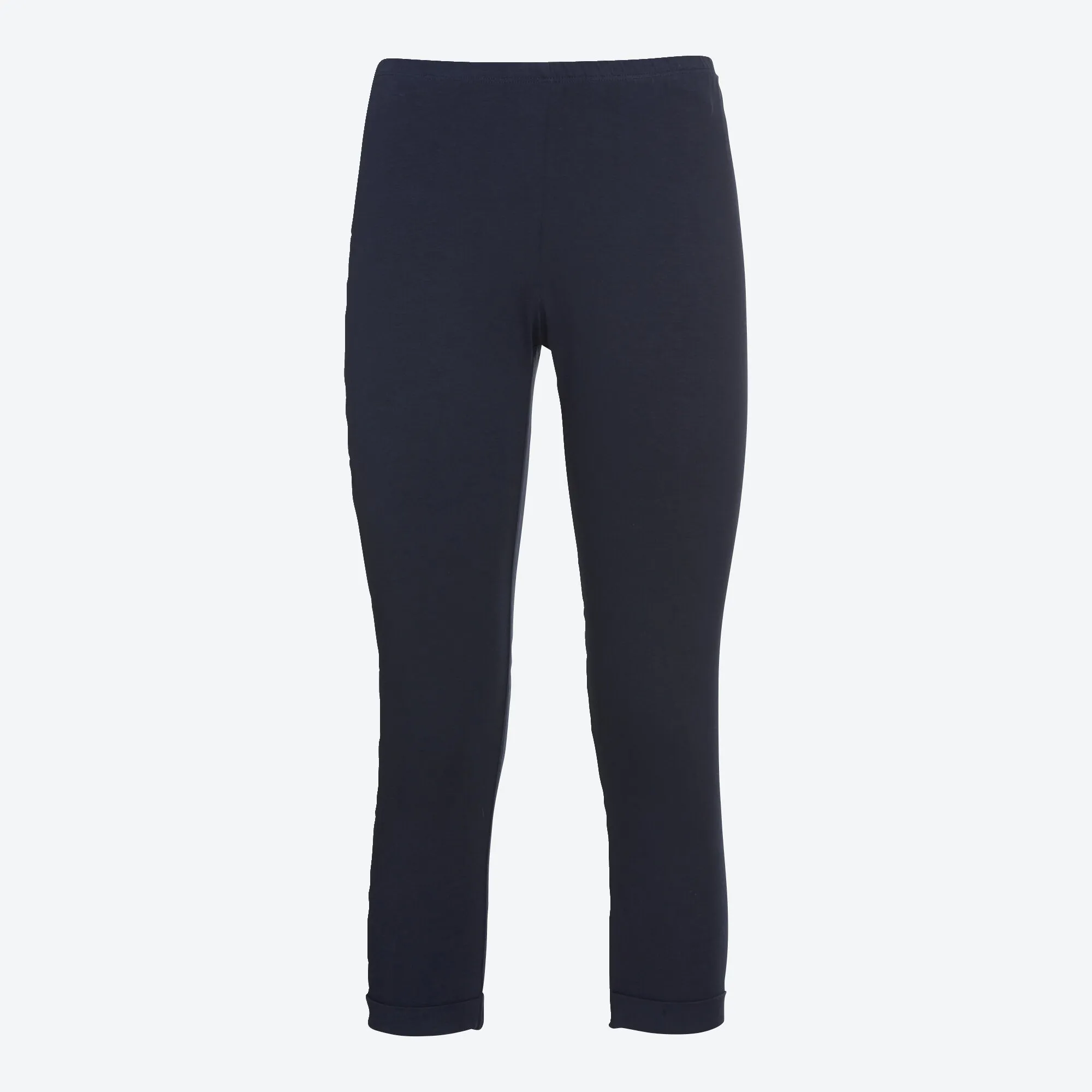 Damen-Caprihose mit Beinumschlag
