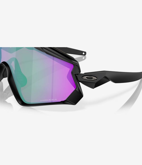 Oakley Wind Jacket 2.0 Sonnenbrille 45mm (matte black prizm road jade)
