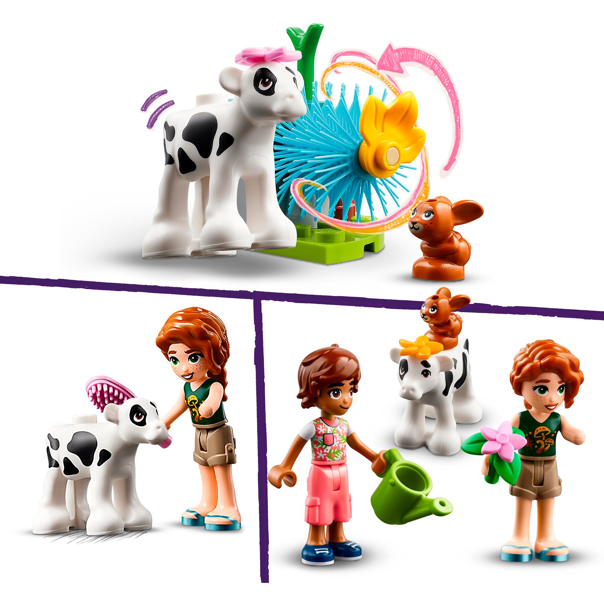 LEGO Konstruktionsspielzeug Friends Autumns Kälbchenstall