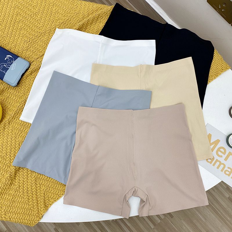 Sistyr - Skinny shorts met hoge taille en effen kleur