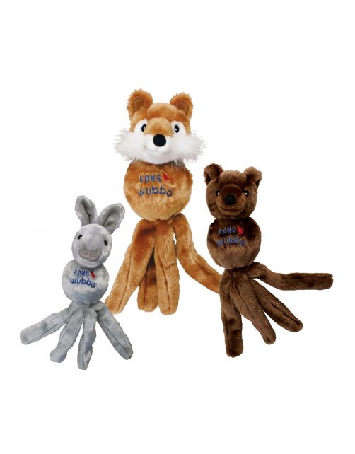 Kong Wubba Friend Assorti - Hondenspeelgoed