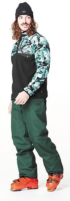 PICTURE - POLAIRE 1/2 ZIP ARCCA 1/4 PRINTED FLEECE