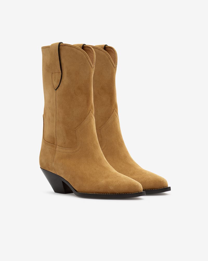 BOTTES SANTIAGS EN CUIR VELOURS DAHOPE