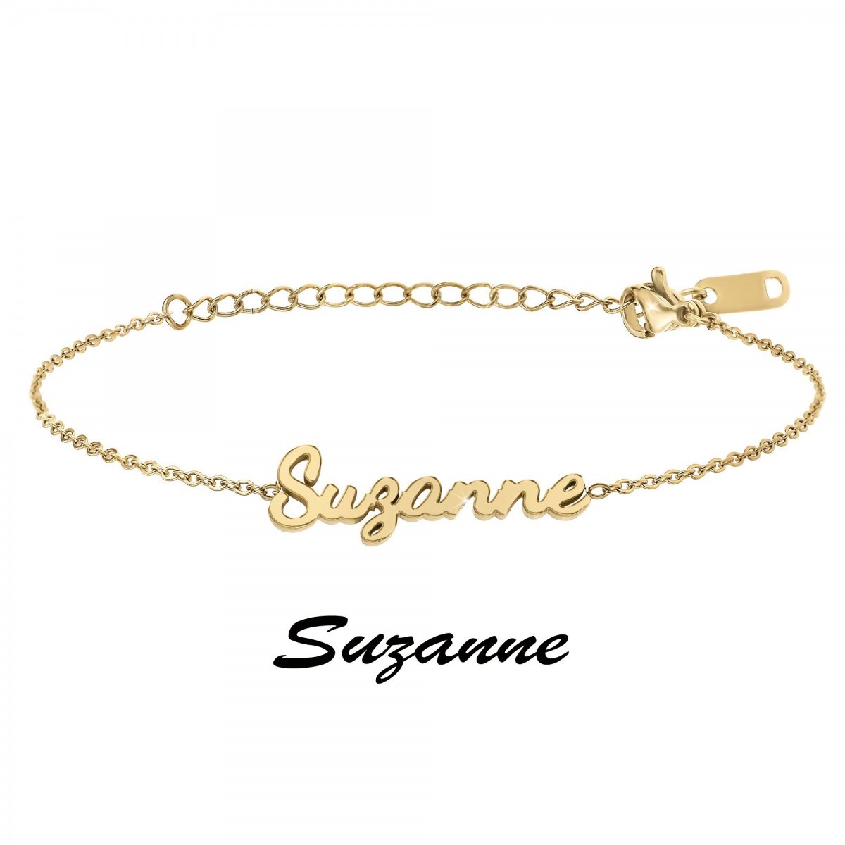 Suzanne - Bracelet prénom