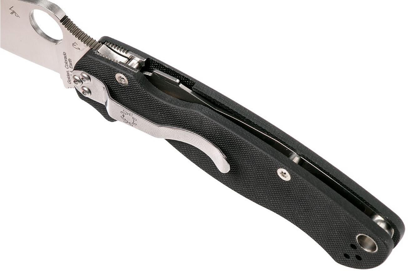 Spyderco Paramilitary 2 Linkshandig C81GPLE2 zakmes