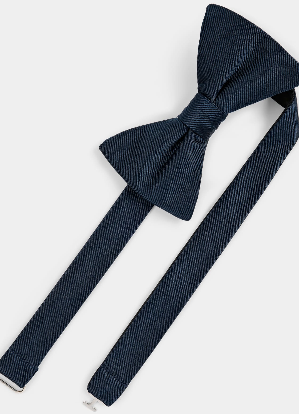 Nœud papillon pré-noué bleu marine