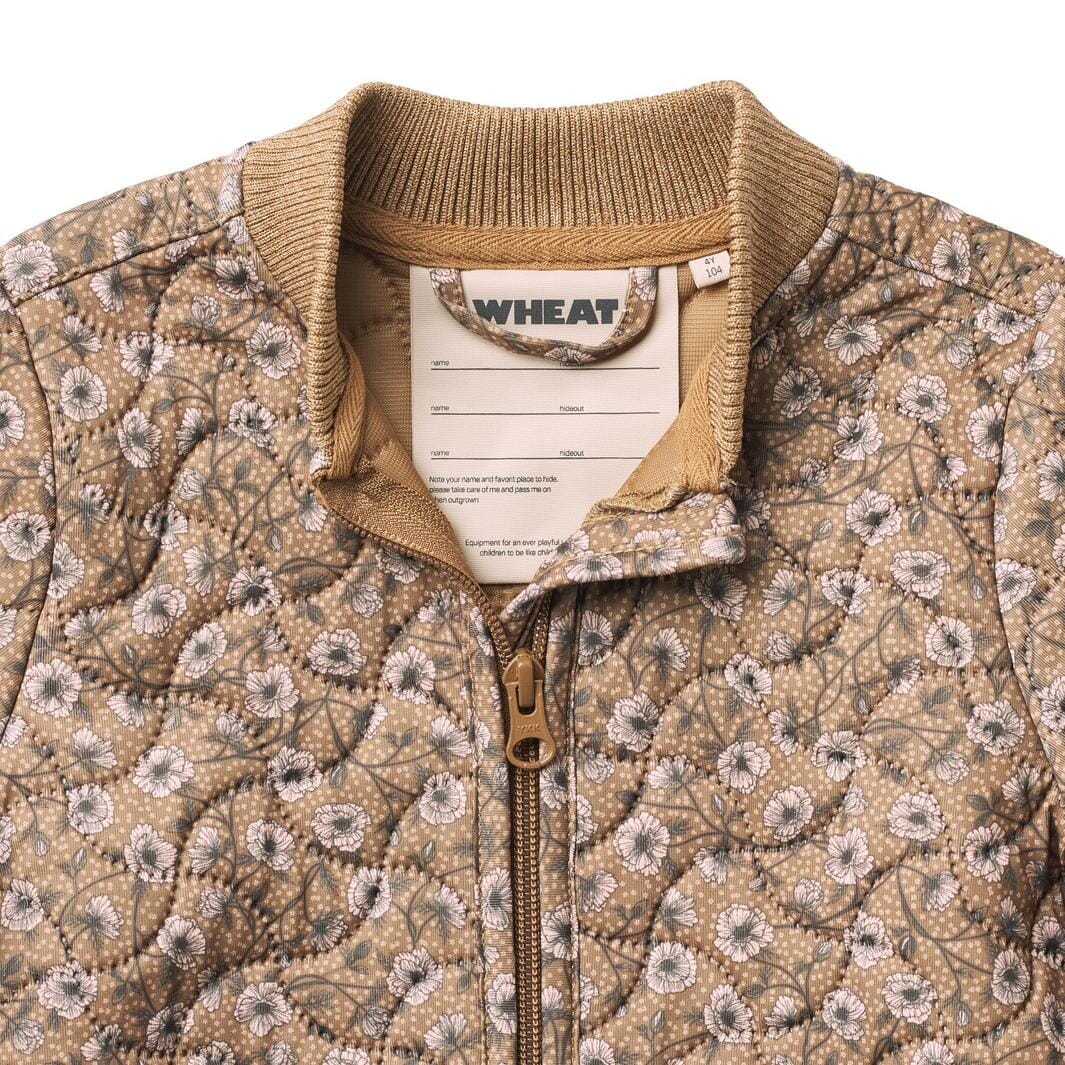 Wheat Thermo Jacket Loui 1124 caramel anemones