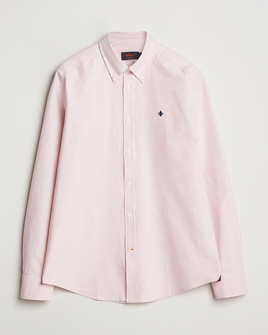 Morris Douglas Striped Oxford Orange
