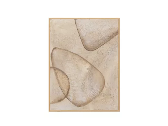 Peinture à l'huile décorative faite à la main sans cadre 100x150cm - FLORENS - DECOWOOD