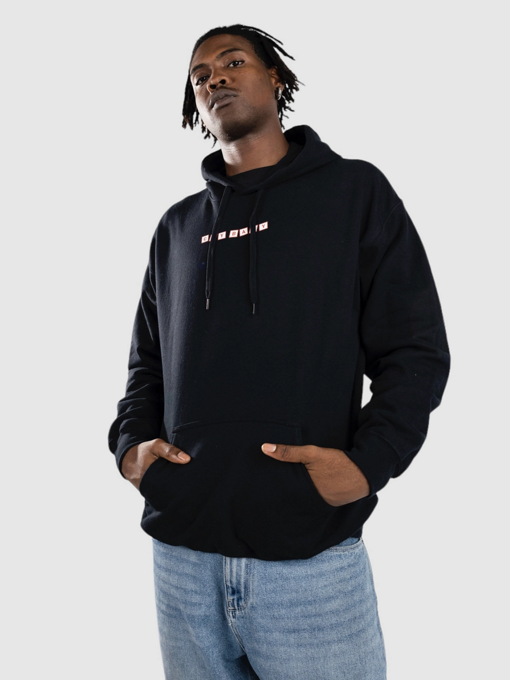 Empyre Cry Baby Clown Hoodie black
