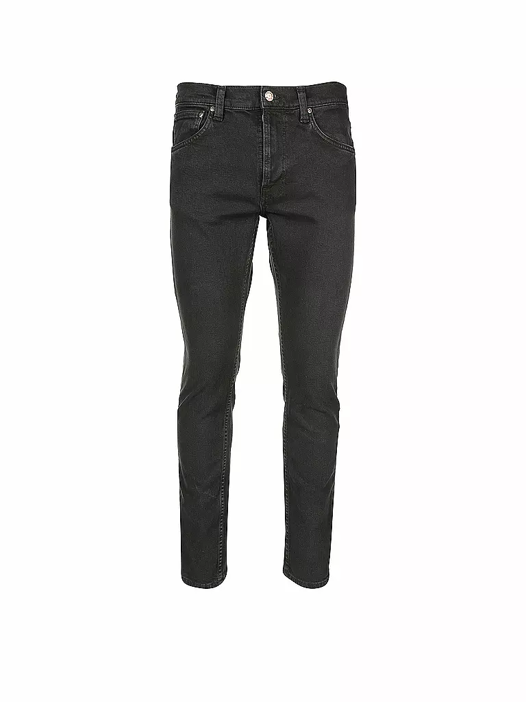 NUDIE JEANS Jeans Slim Fit Lean Dean schwarz