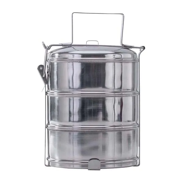 Fox Outdoor -  Fox Outdoor Speisebehälter 3-teilig silberfarben