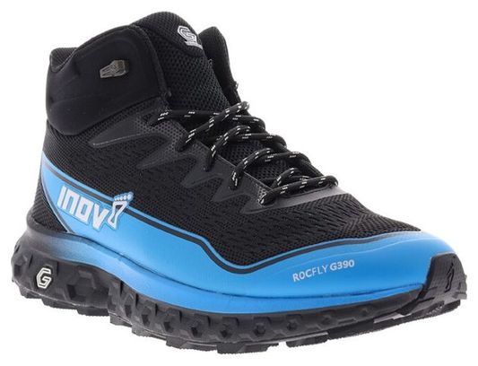 Chaussures de Running Inov-8 Rocfly G 390 Noir / Bleu