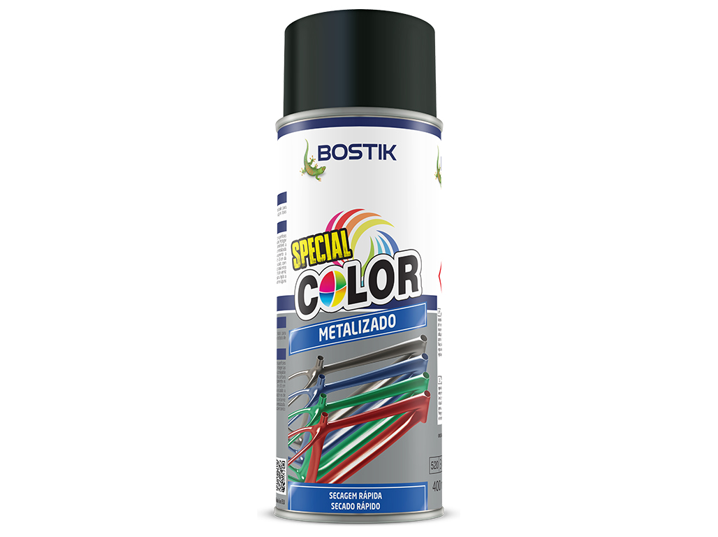 SPRAY BOSTIK PRETO METAL 400ML