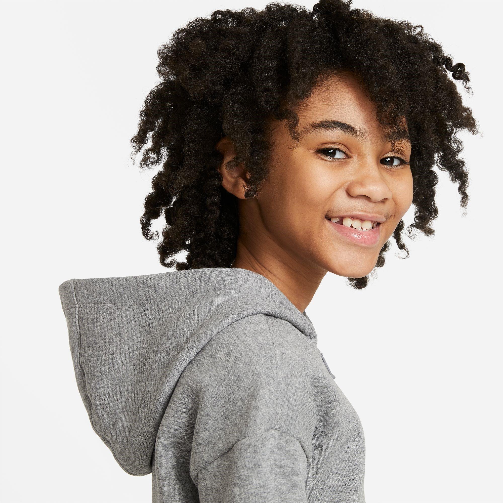 Nike Nike Sportswear Club Fleece Big Kids' (Girls') Full-Zip Hoodie