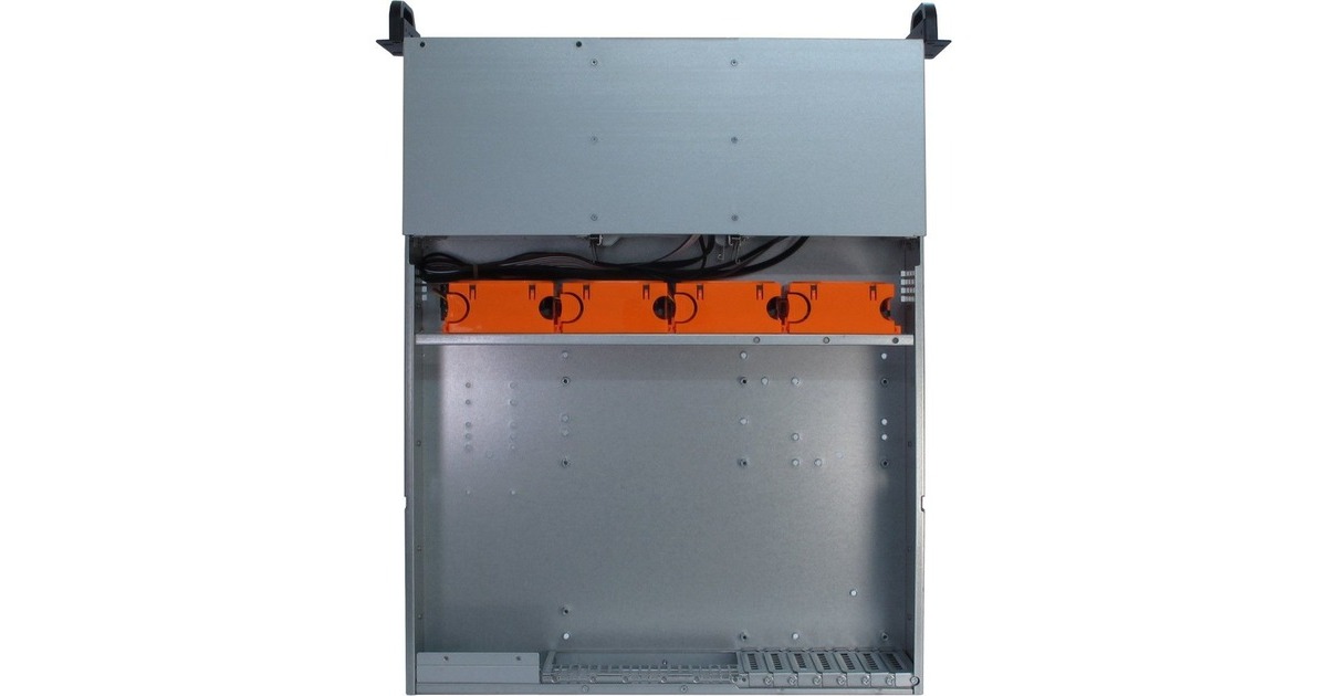Inter-TechIPC 2U-20255 rack behuizing  (Zwart | 2x USB-A)