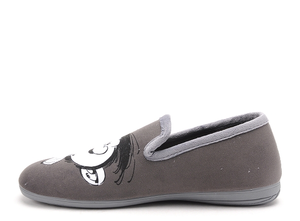 La maison de l espadrille chaussons homme g501 gris