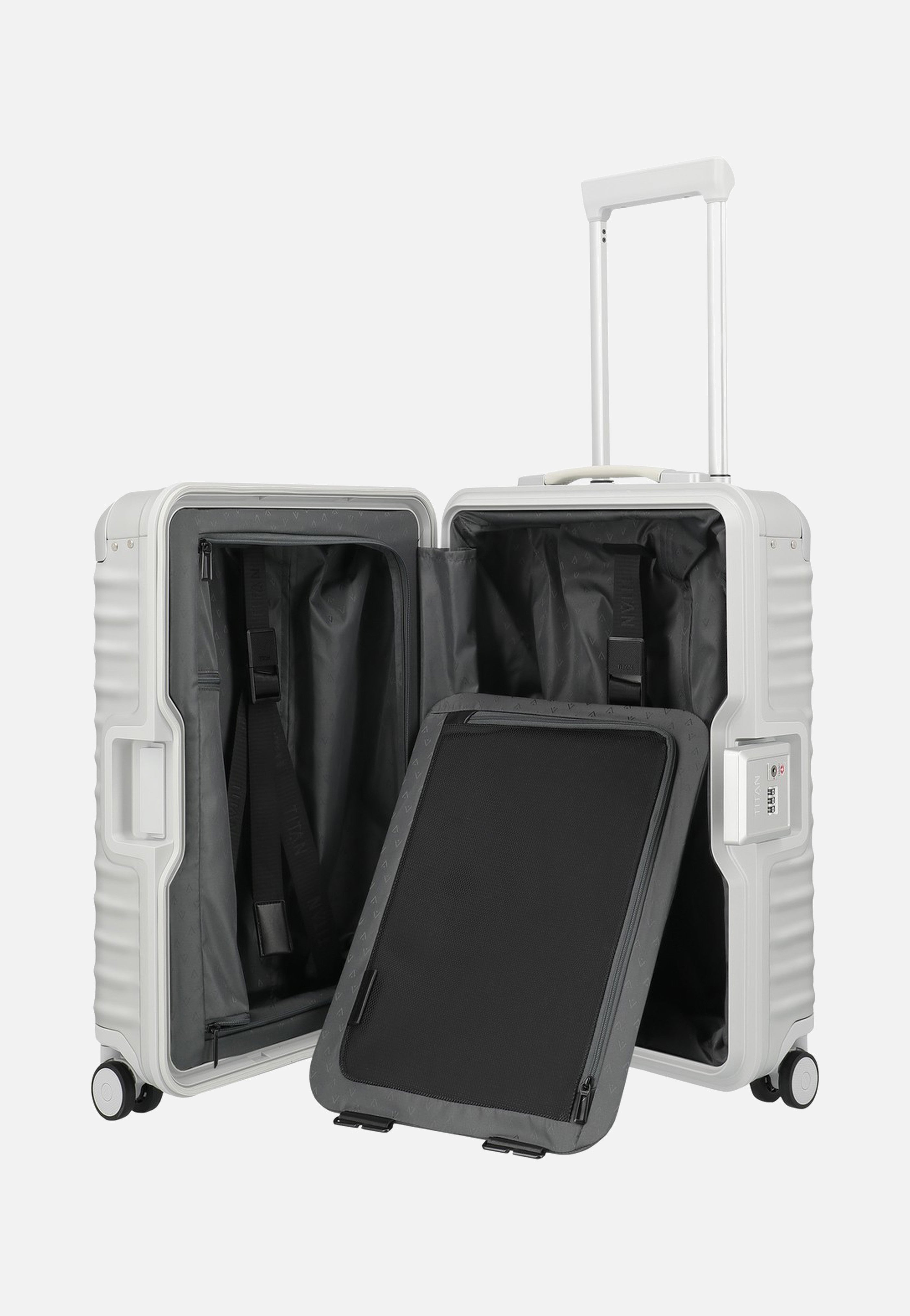 ETERNITY 4w Trolley S23 Silver - Koffer