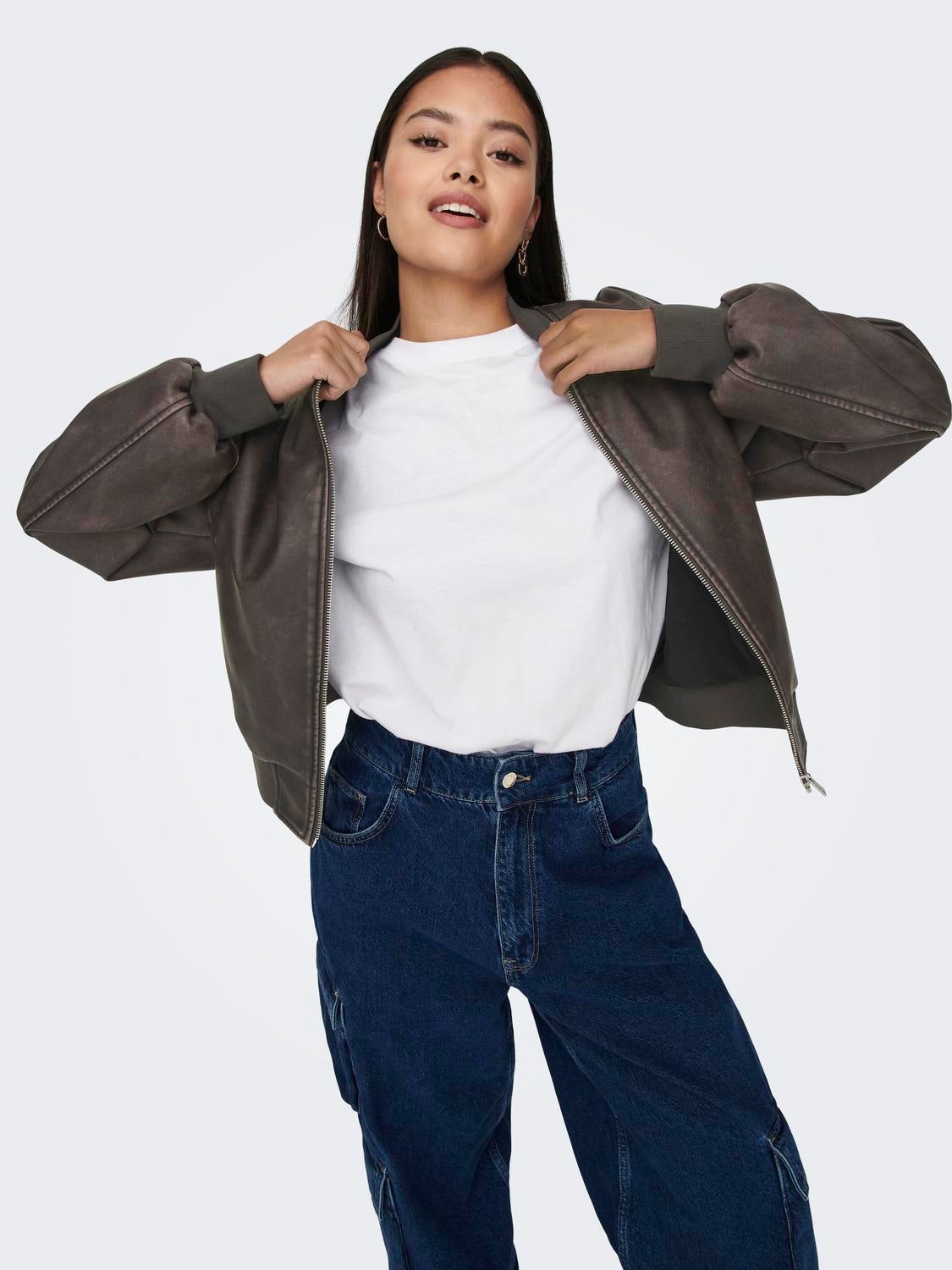 ONLJANE Blousonjacke Chocolate Brown