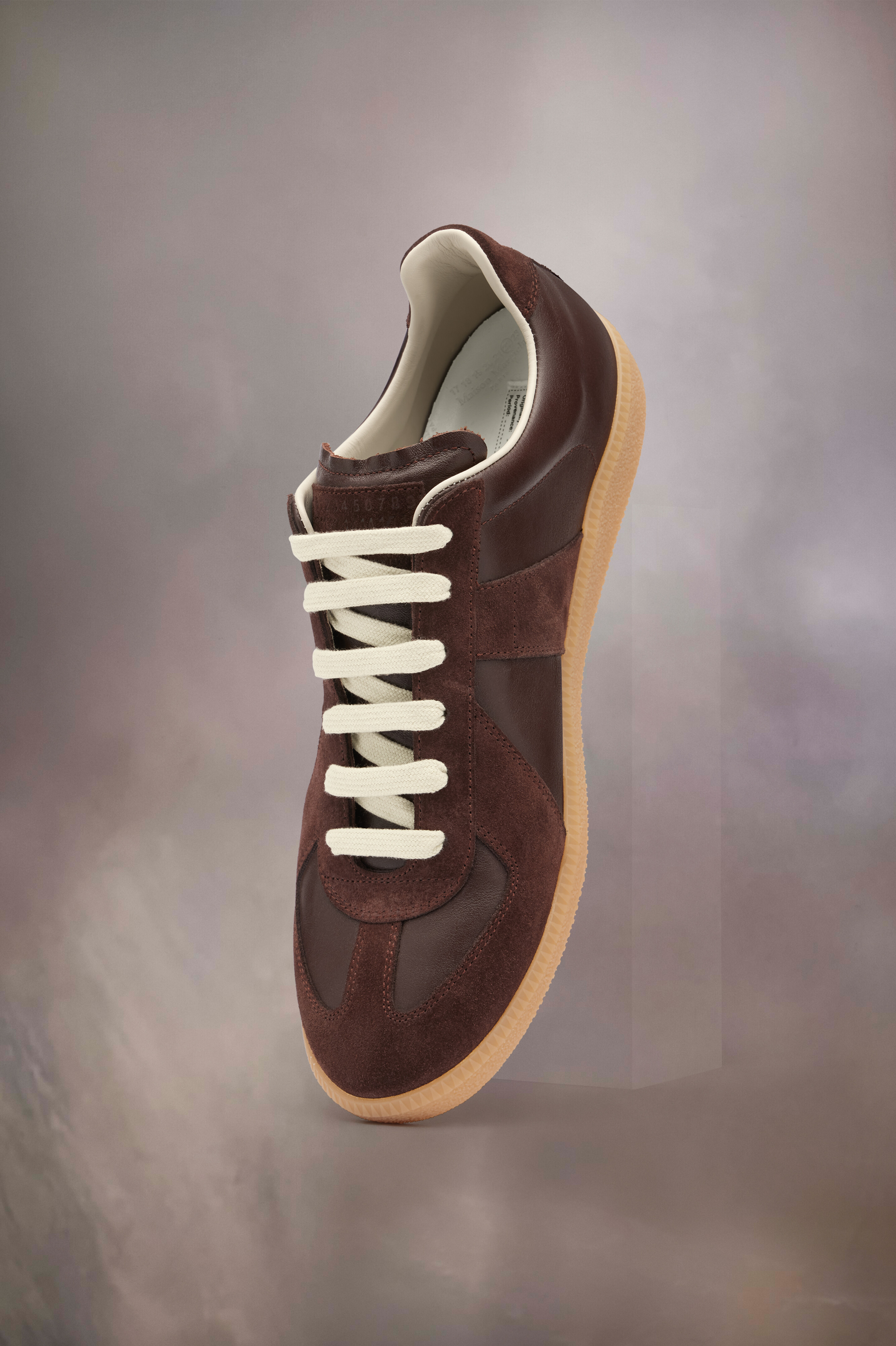 Sneakers Replica en cuir et suède | homme Marron