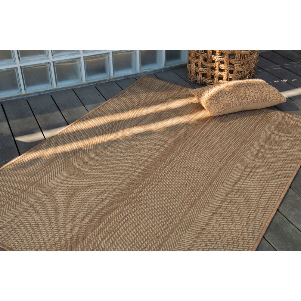 Tapis intérieur - cosy - 160 x 200 cm - marron - cezare