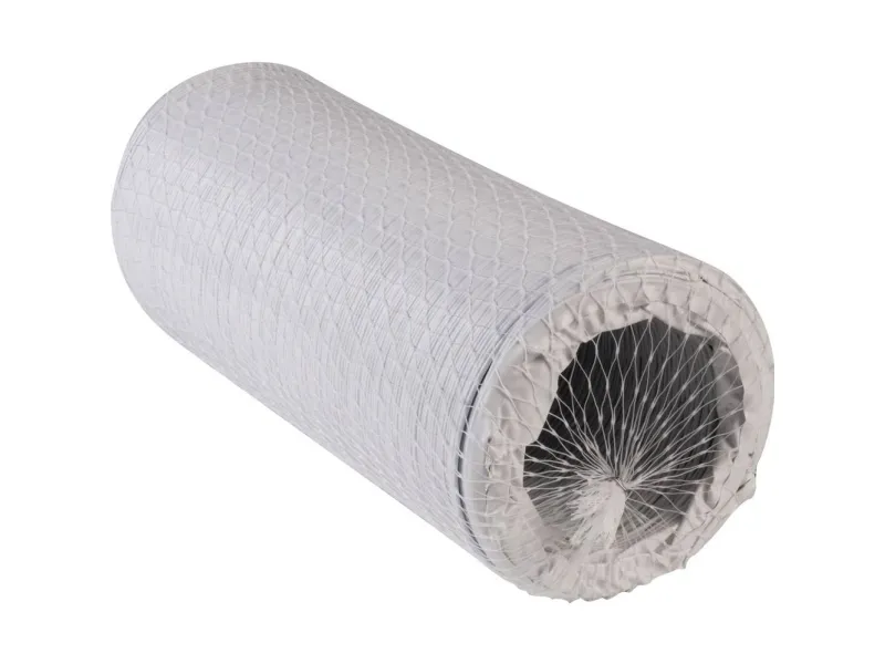 Wallair N52848 Fleksibel spiralslange Plastic (Ø x L) 12.7 cm x 3 m Hvid