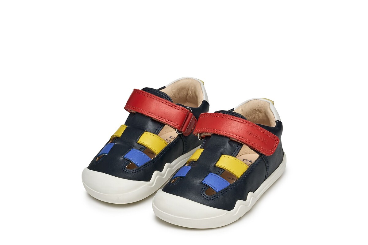 GEOX<br>Sandálias de couro descalças Steppieup