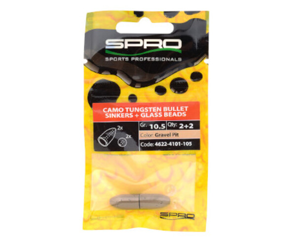 Spro Camo Tungsten Bullet Sinkers