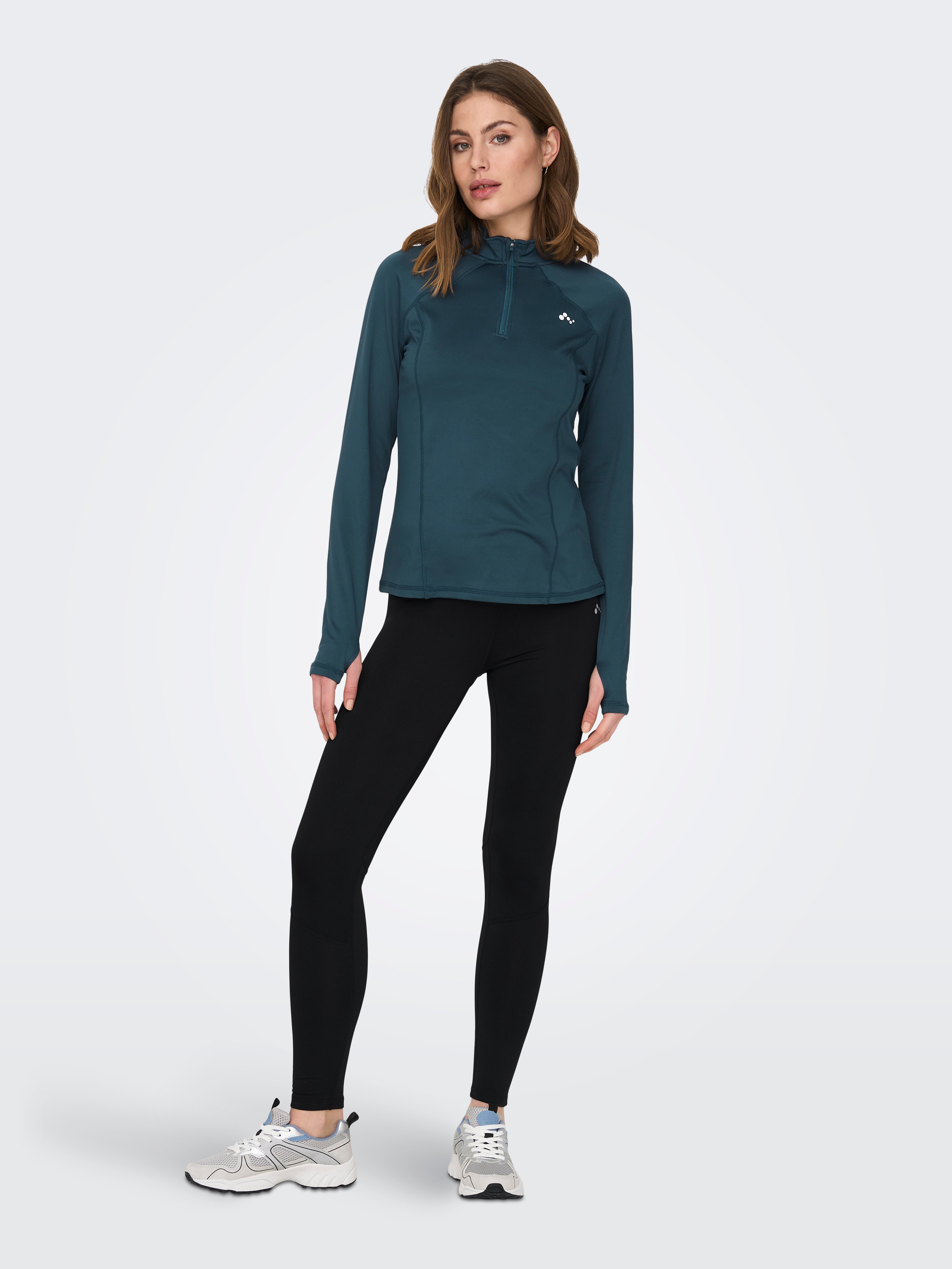ONPRUBY Hohe Taille Enger Schnitt Sportleggings Black